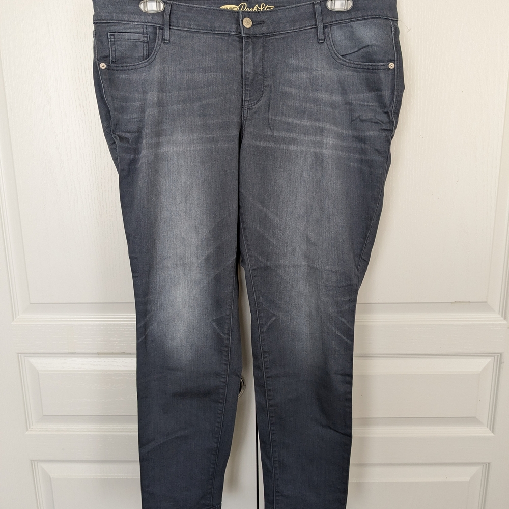 Old Navy The Rockstar Grey-blue Wash Jeans